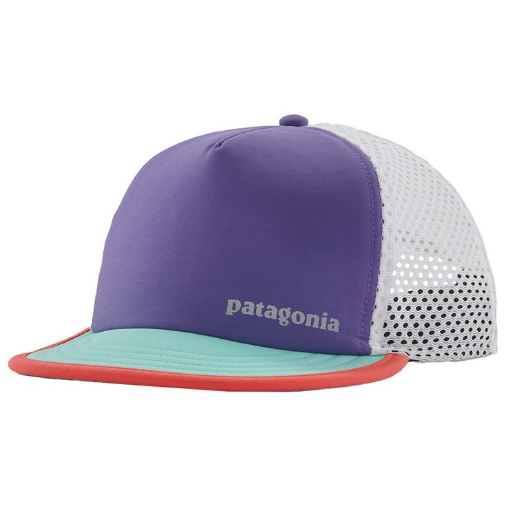 Patagonia Cap Duckbill Shorty Trucker Hat Perennial Purple Präsentation
