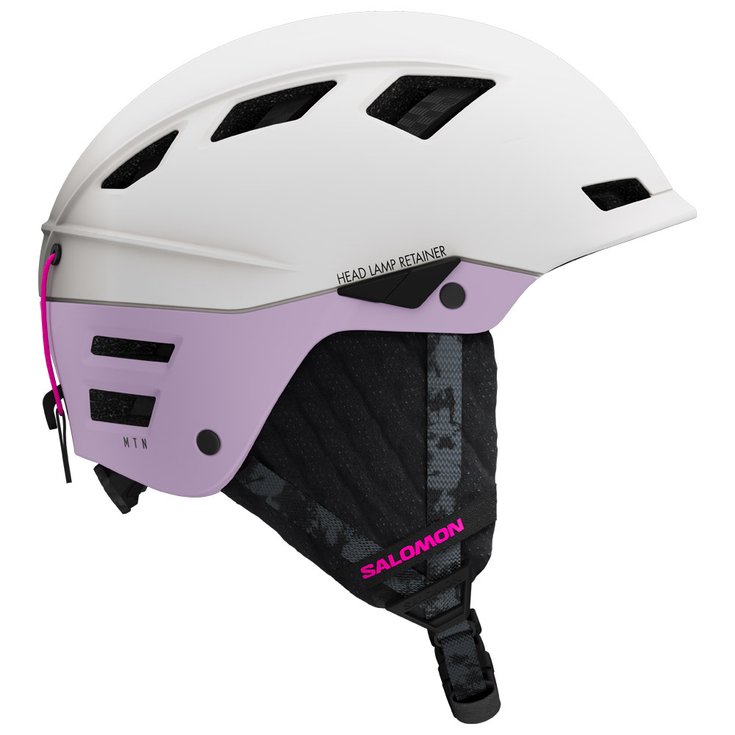Salomon Casque Mtn Lab Evening Haze Grey Violet Présentation