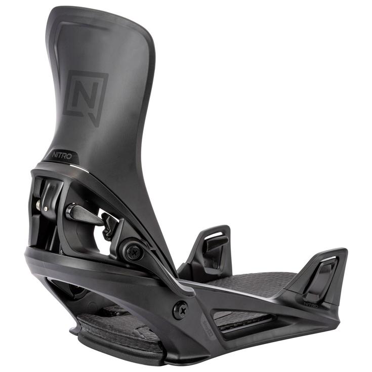 Nitro Binding snow Step-On Men Ultra Black Voorstelling