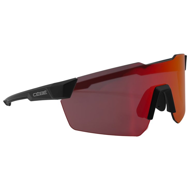 Cebe Sunglasses Asphalt Zéro Black Zone Grey Red Overview
