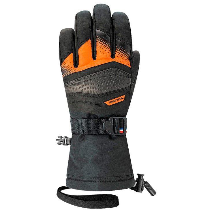 Racer Gloves Venom 3 Black Orange Overview