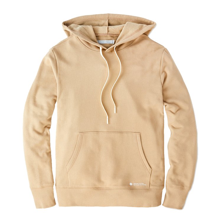 Outerknown Sweaters All-Day Hoodie Sand Voorstelling