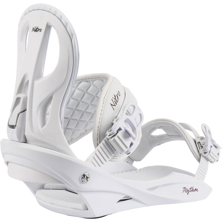 Nitro Snowboard Binding Rythm White Plum Overview