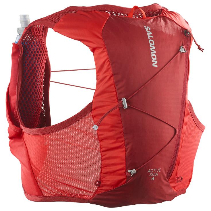 Salomon Trail Vest Active Skin 4 Set Red Dahlia High Risk Red Voorstelling