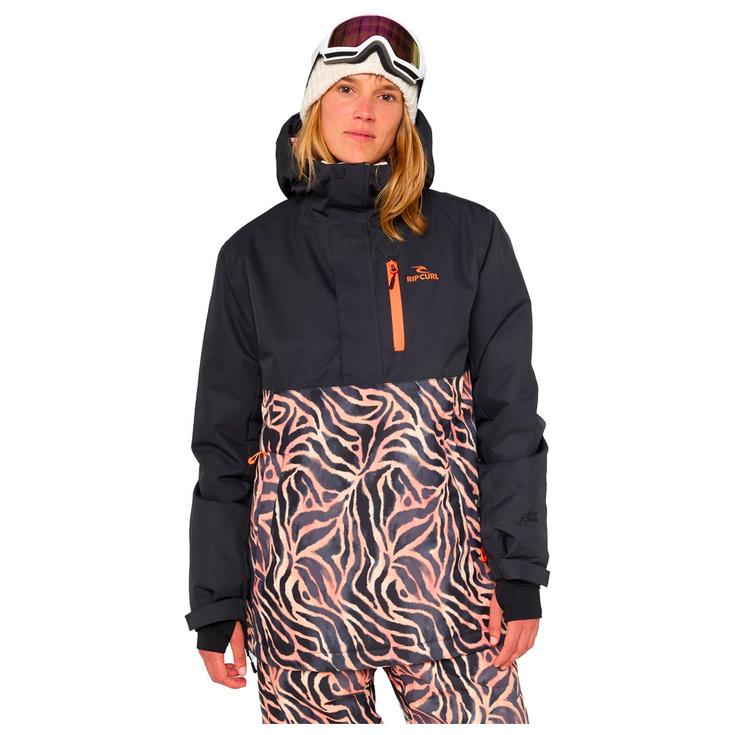 Rip Curl Skijacke Anti Series Anorak Jacket Black Präsentation