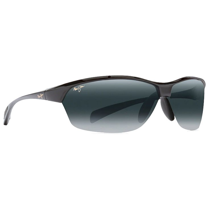 Maui Jim Sunglasses Hot Sands Noir Brillant Gris Neutre Polycarbonate Bidegrade Overview