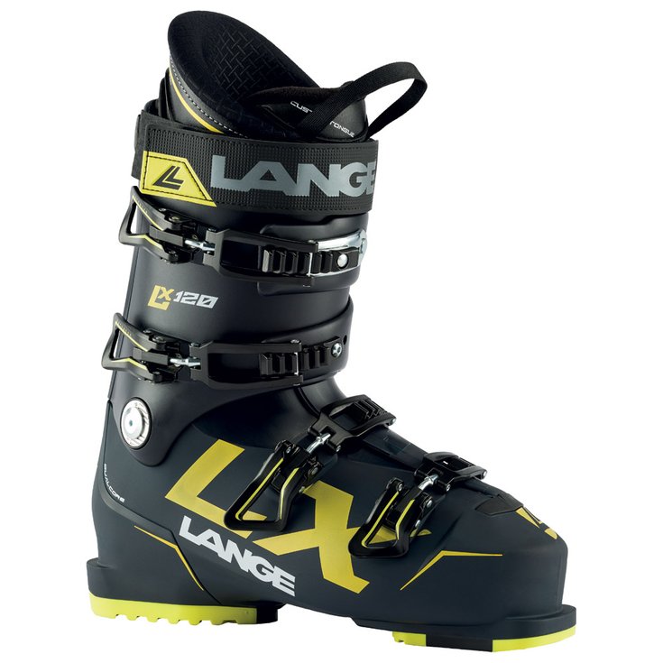 Lange Chaussures de Ski Lx 120 Deep Blue Yellow Présentation
