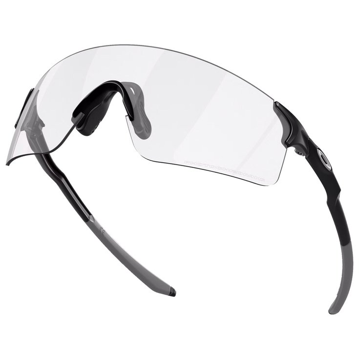 Oakley Gafas EVZero Blades Matte Black Clear To Black Iridium Photochromic Lateral Oakley Gafas EVZero Blades Matte Black Clear To Black Iridium Photochromic Lateral