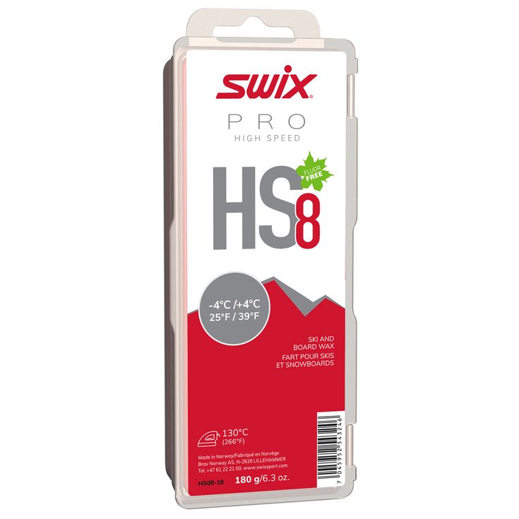 Swix Pro Hs8 180gr Presentación