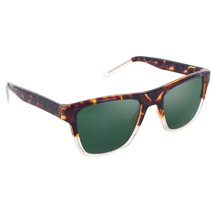 Moken Vision Sonnenbrille Cure Tortoise Crystal Green Polarized Präsentation