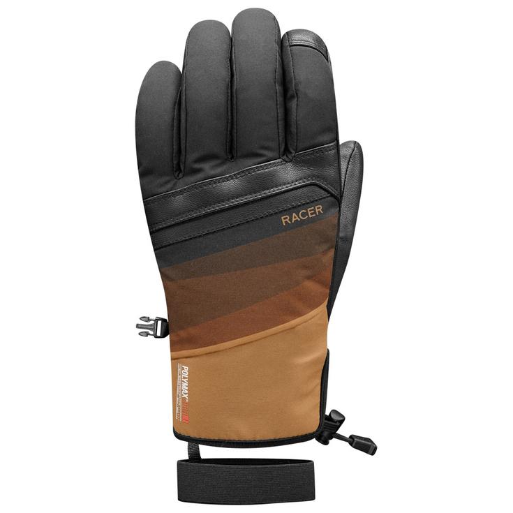 Racer Gloves Majesty S Black Camel Overview