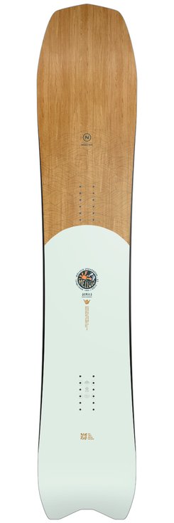 Nidecker Planche Snowboard Mellow Dos
