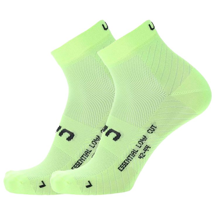Uyn Calze Essential Low Cut (2 Paires) Acid Lime Presentazione