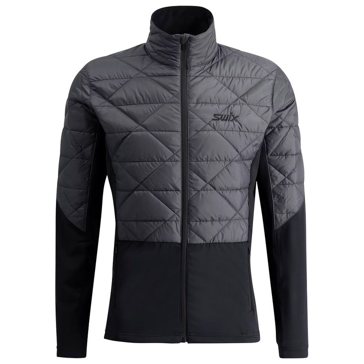 Swix Veste Nordique Infinity Hybrid Insulated Magnet Black Présentation