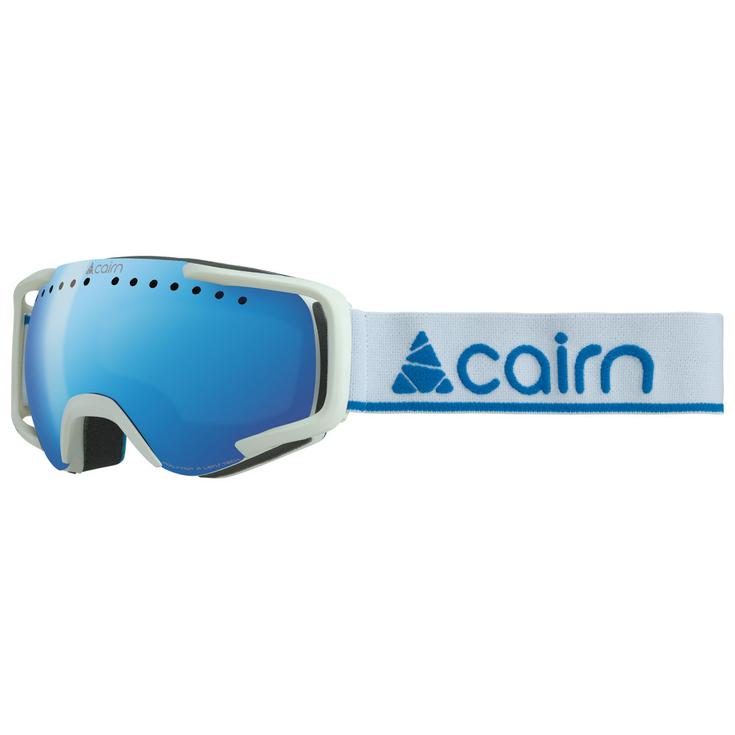 Cairn Skibrille Next Mat White Blue Mirror Spx 3000 Ium Präsentation