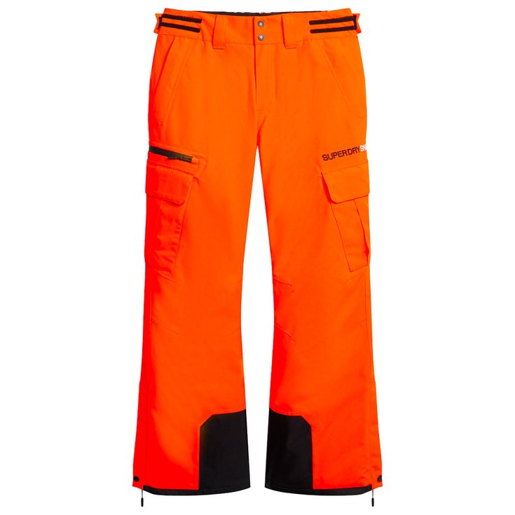 Superdry Pantalones de esqui Ultimate Rescue Trouser Neon Sun Orange Presentación