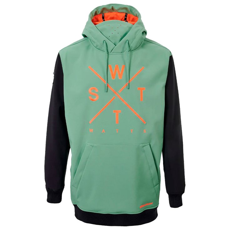 Watts Chaqueta esqui Orbital Sage Fluo Orange Presentación