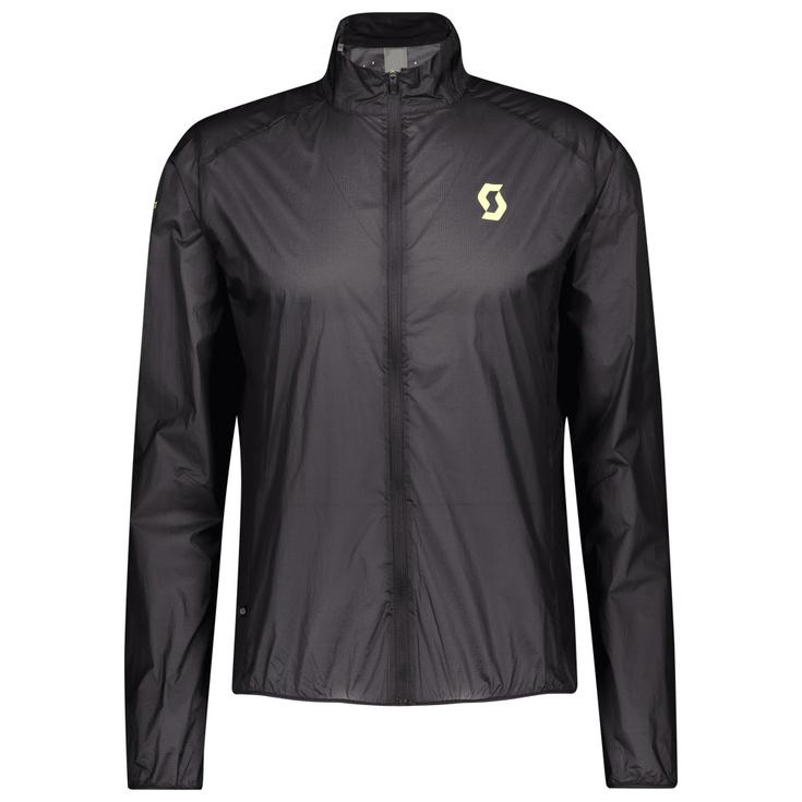 Scott Trail-Jacke Jacket M's Rc Run Wb Black Yellow Präsentation
