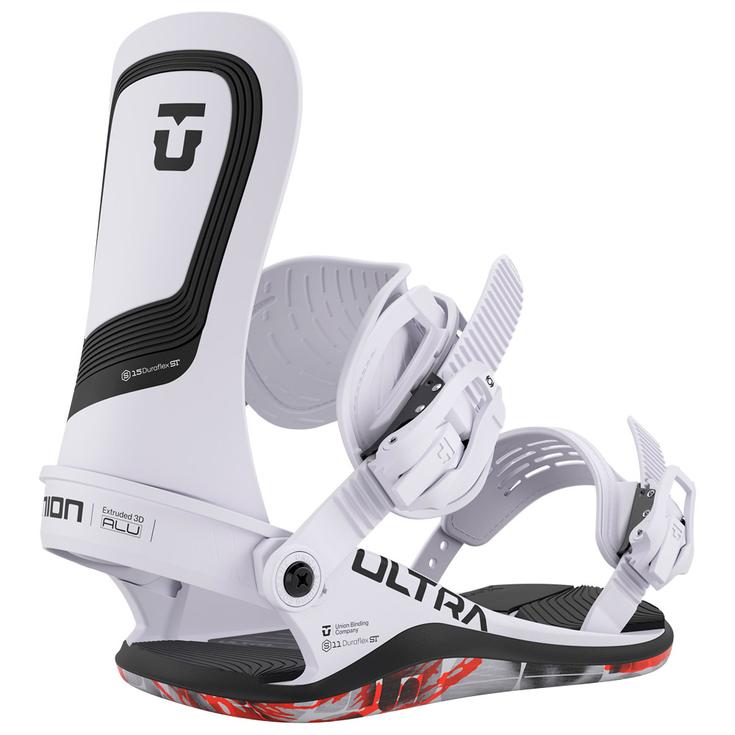 Union Snowboard Binding Ultra Black Ice Grey Overview