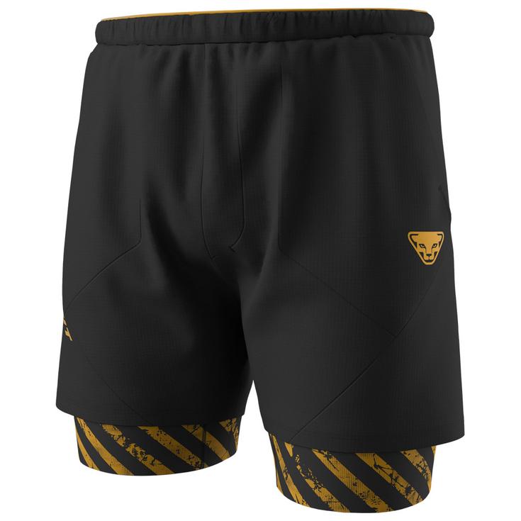 Dynafit Short de trail Trail 2in1 Short M Black Out Tobacco Présentation