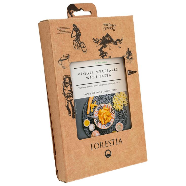 Forestia Boulettes Végétariennes & Pâtes 350 g. Overview