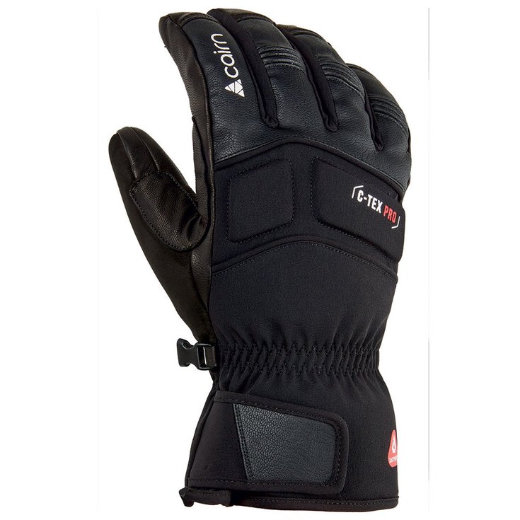 Cairn Handschuhe Nevado M C-tex Pro Black Black Präsentation