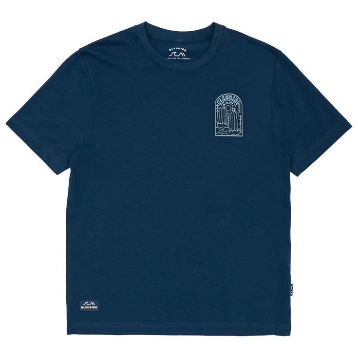 Bleubird Tee-shirt Cascade Navy Présentation