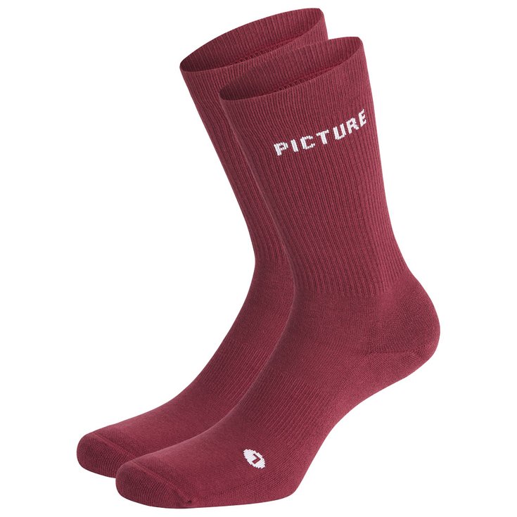 Picture Chaussettes Coolbie Socks Tawny Port Présentation