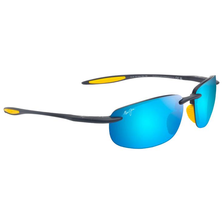 Maui Jim Sunglasses Hookipa Ultra Matte Solid Dark Blue Blue Hawaii MauiUltra Overview