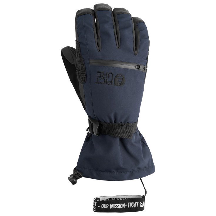 Picture Guantes Kincaid Gloves Dark Blue Presentación