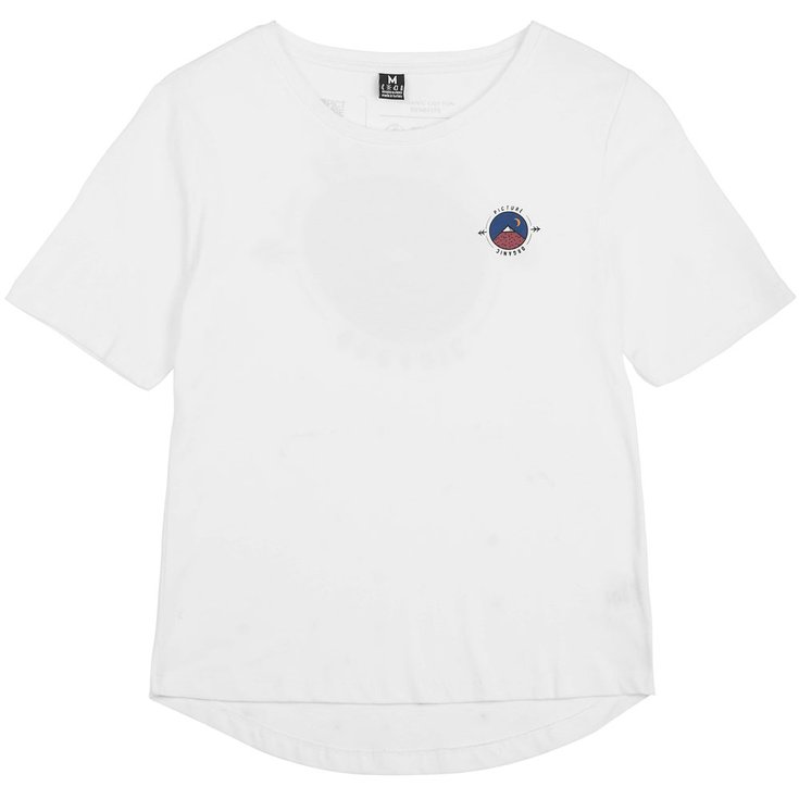 Picture Tee-shirt Lizia White Overview