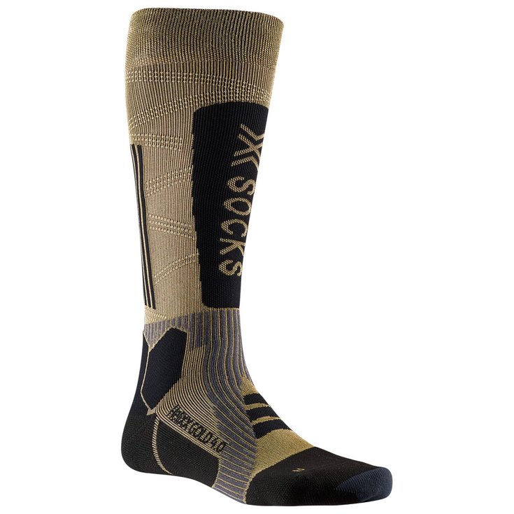 X Socks Sokken Helixx Gold 4.0 Black Gold Voorstelling