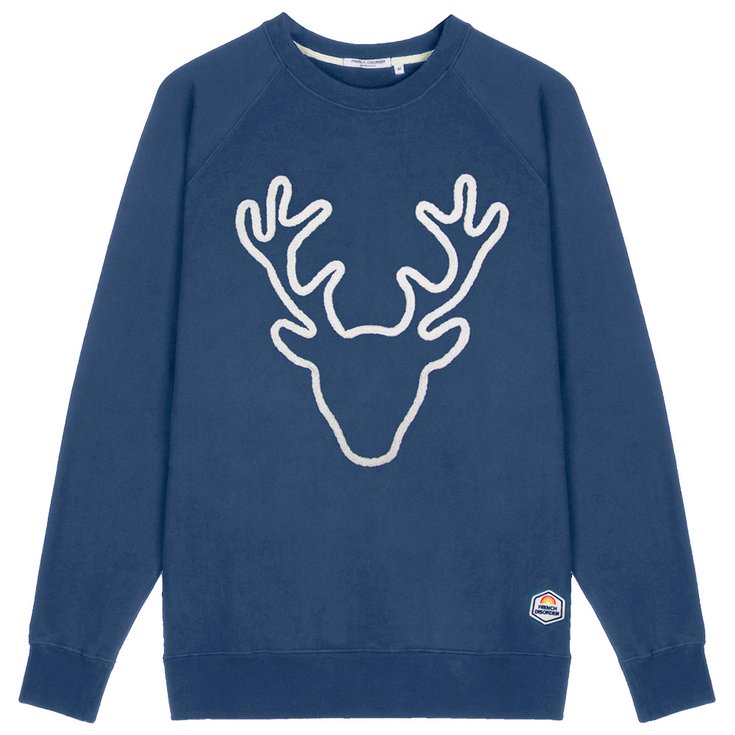 French Disorder Sweaters Clyde Rudolph (Tricotin) Navy Voorstelling