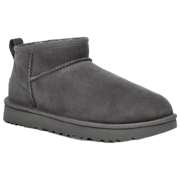 UGG Shoes W Classic Ultra Mini Grey Overview