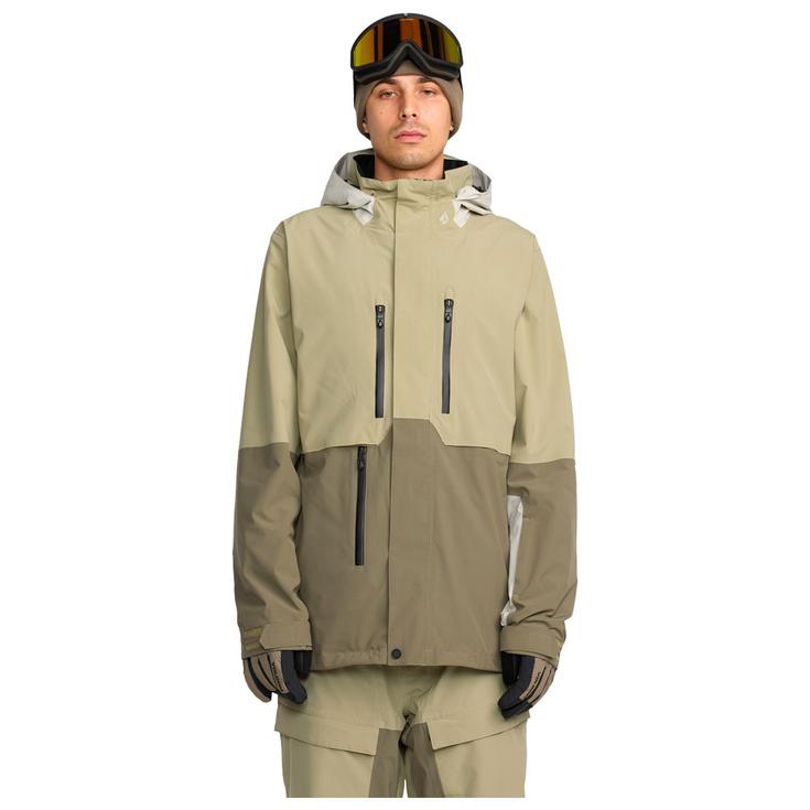 Volcom Ski Jacket Rnge Stretch 30K Jacket Moss Green Overview