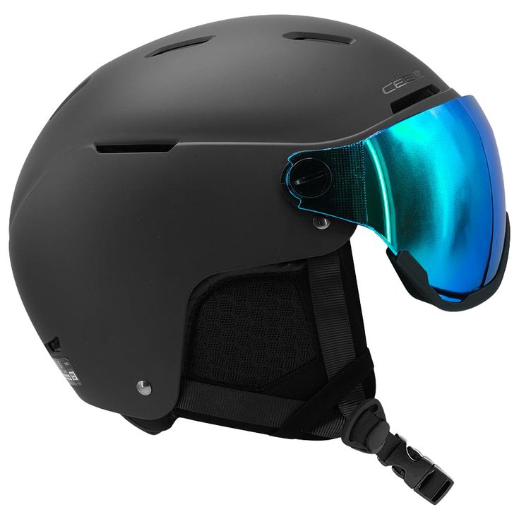 Cebe Visor helmet Pixel Visor Black Blue Mirror Overview