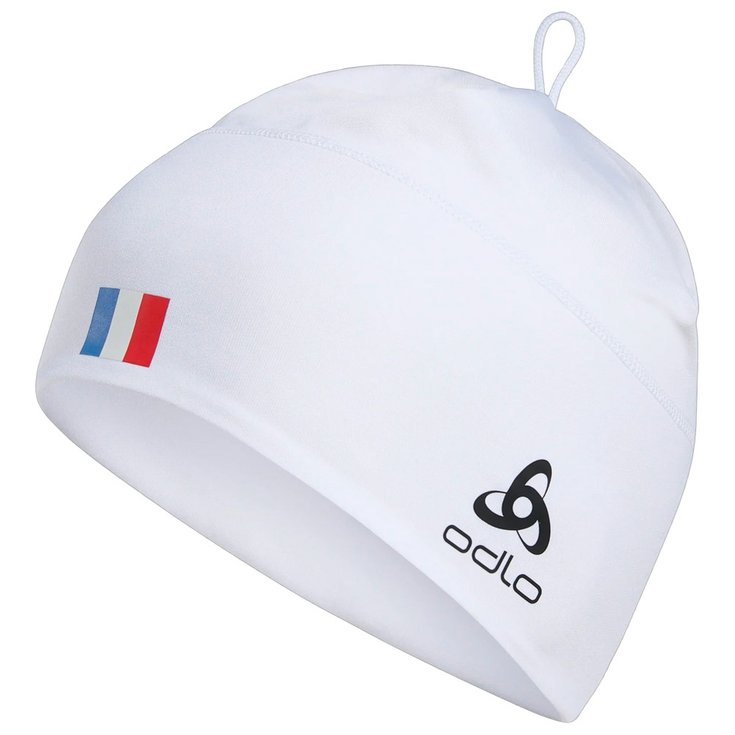 Odlo Berretto sci di fondo Polyknit Fan Warm Hat White France Presentazione
