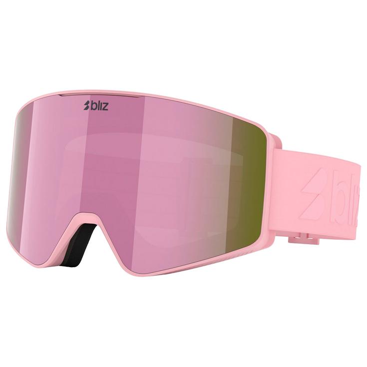 Bliz Skibrille G001S Matte Pink Brown Pink Multi Präsentation