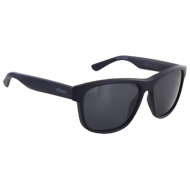 Moken Vision Sonnenbrille Grade Matte Black Grey Cat.3 Polarized Präsentation