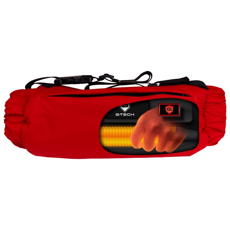 G-TECH Gloves Heated Hand Warmer Pouch Sport 2.0 Red Overview