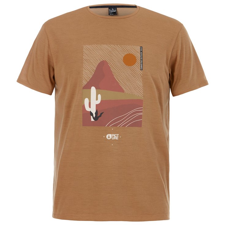 Picture Tee-shirt de rando Timont Urban Dark Stone Overview