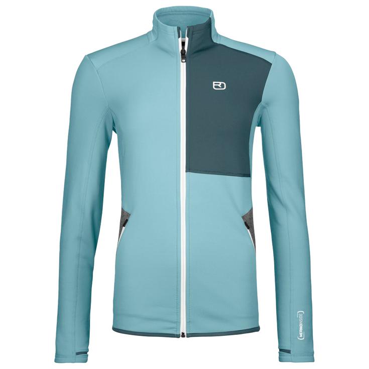 Ortovox Fleece Jacket W Glacier Grey 