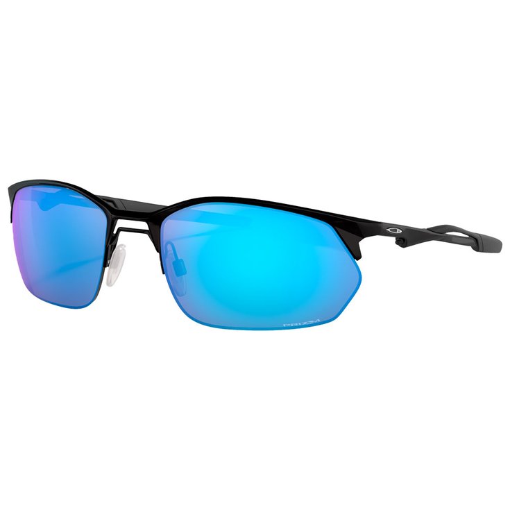 Oakley Sunglasses Wire Tap 2.0 Satin Black Prizm Sapphire Overview