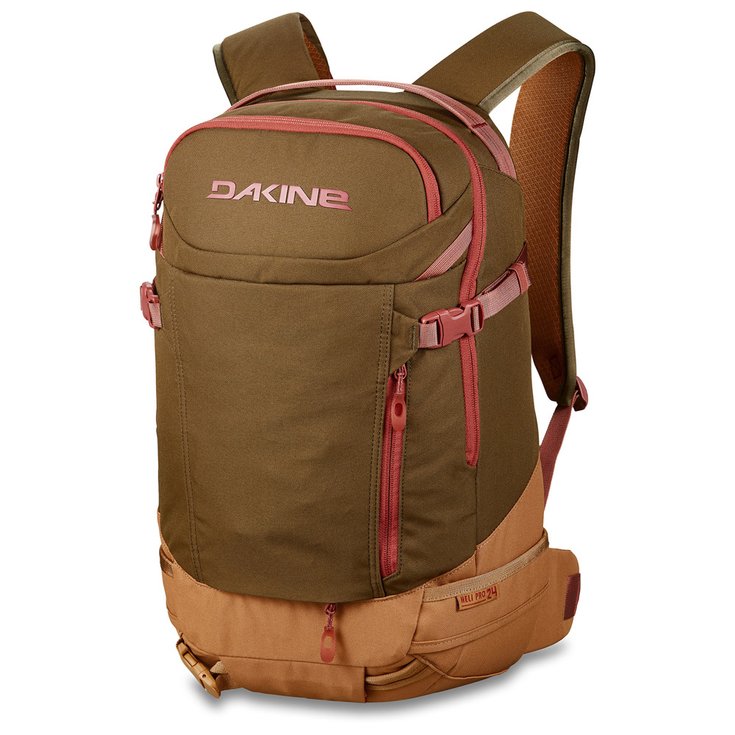 Dakine Backpack Women's Heli Pro 24l Dark Olive / Caramel Overview
