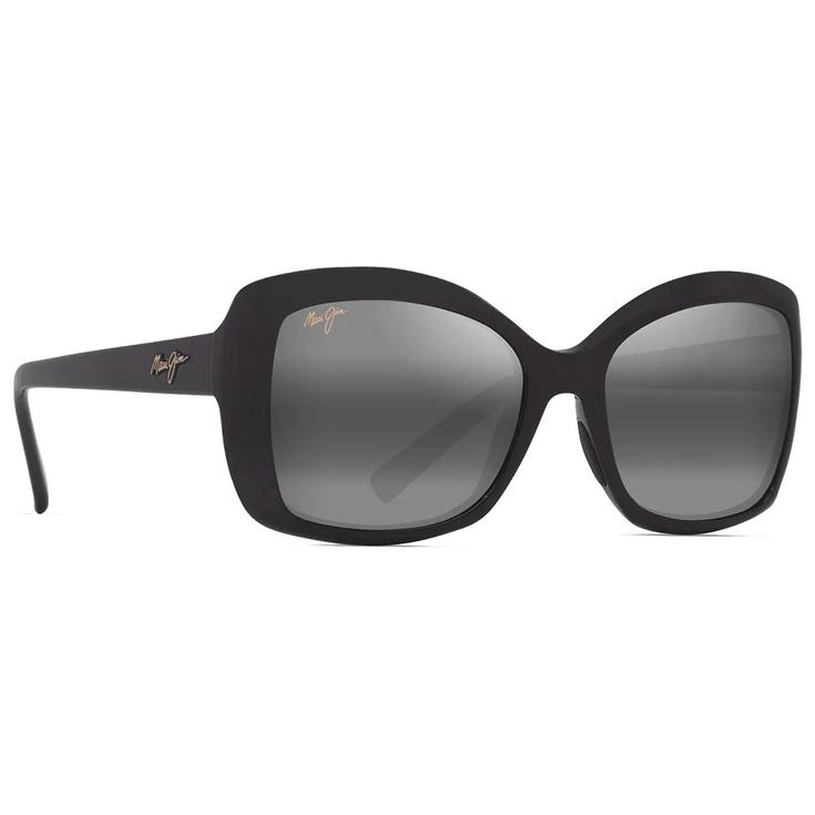 Maui Jim Sunglasses Orchid Shiny Black Neutral Grey Minéral Superthin Overview