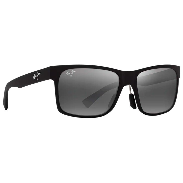 Maui Jim Lunettes de soleil Hoopili Matte Black Neutral Grey Mineral Superthin Présentation