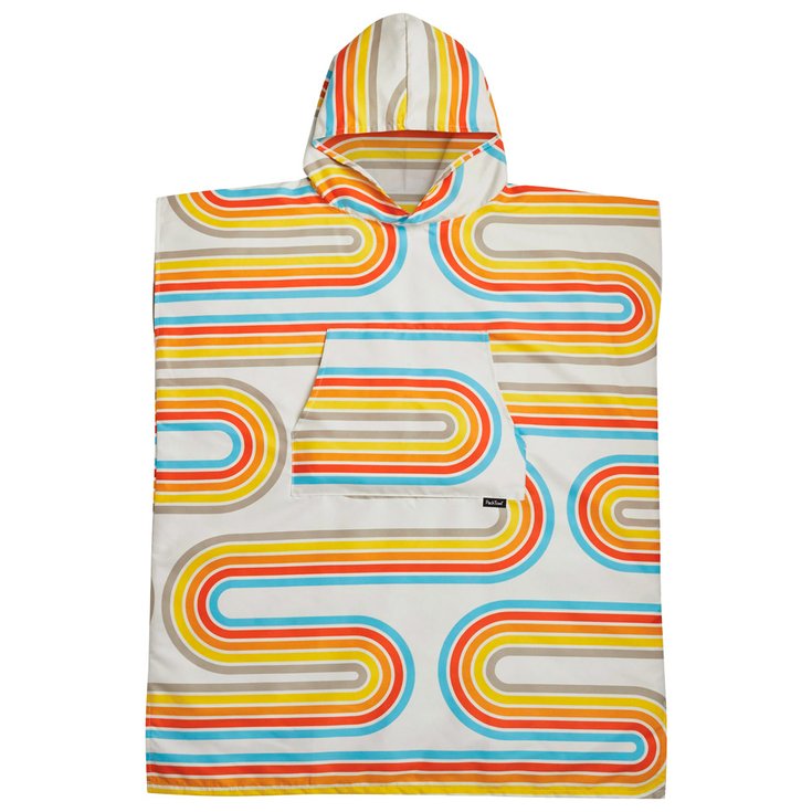 Pack Towl Poncho Poncho Vestiaire Retro Curve Voorstelling