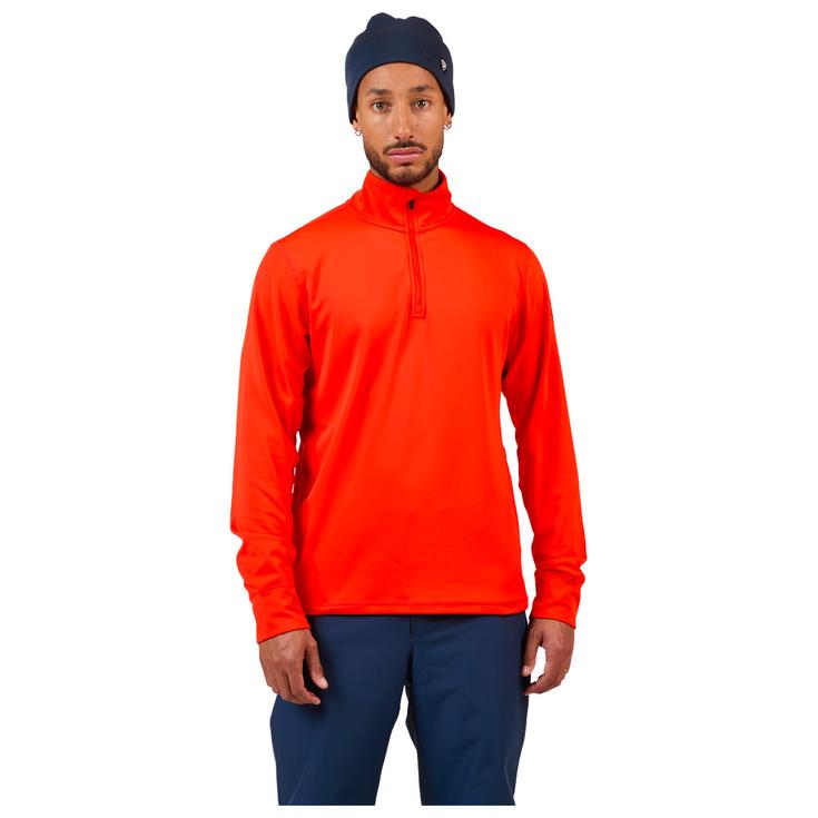 Rossignol Fleece Mid Layer Stretch Half Zip Golden Gate Overview