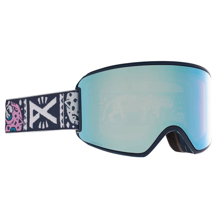 Anon Goggles WM3 MFI Noom Perceive Variable Blue + Perceive Cloudy Pink Overview