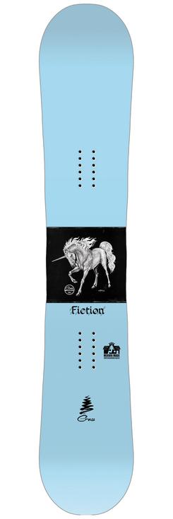 Gnu Snowboard plank Fiction Voorstelling